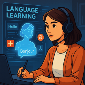 هوش مصنوعی استریم و یادگیری زبان